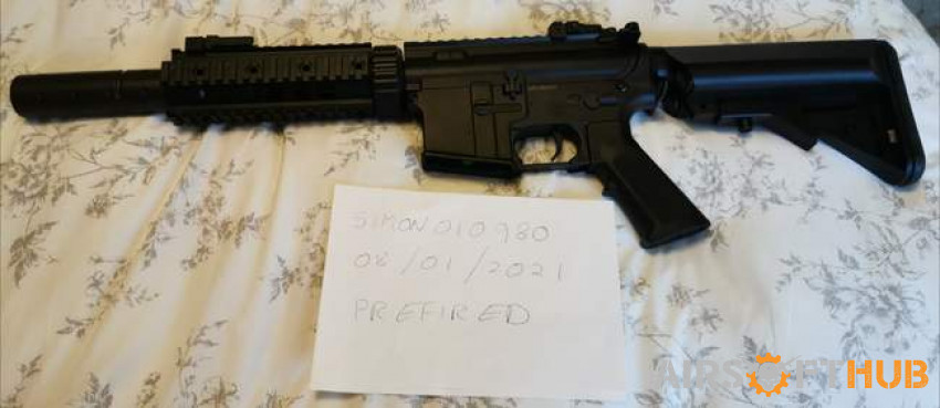 Cyma cm513 plus extras - Used airsoft equipment