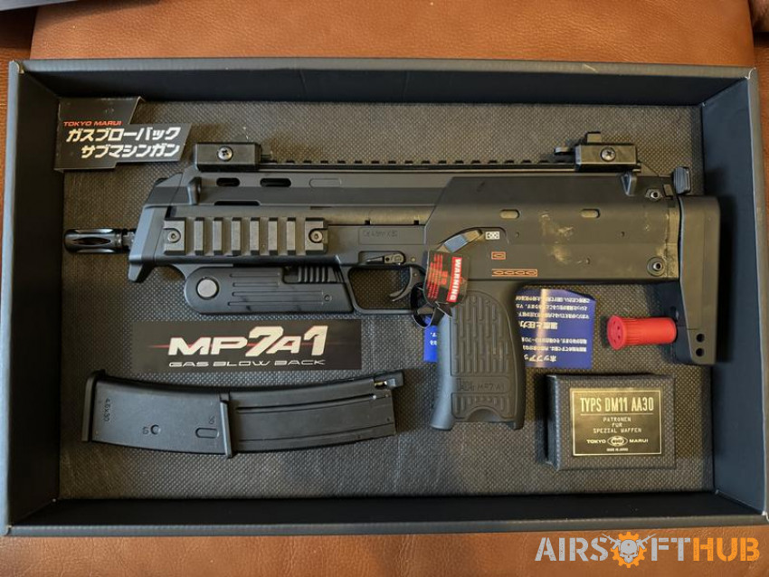 Tm mp7 gbb - Used airsoft equipment