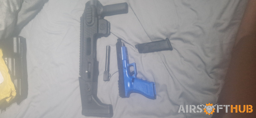 Vigor g34 with aps carbine kit - Used airsoft equipment