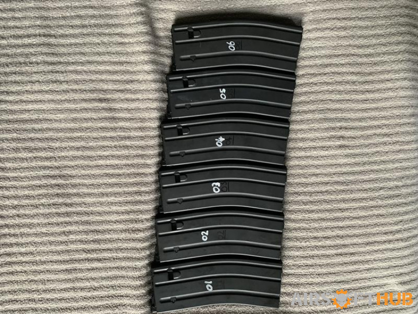 TM MWS Magazines (35rnds) - Used airsoft equipment