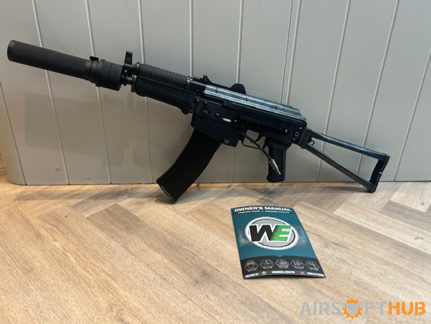 WE HPA AK74u Blowback Bundle - Used airsoft equipment