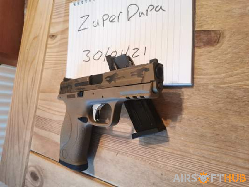 WE M&P9 CUSTOM - Used airsoft equipment