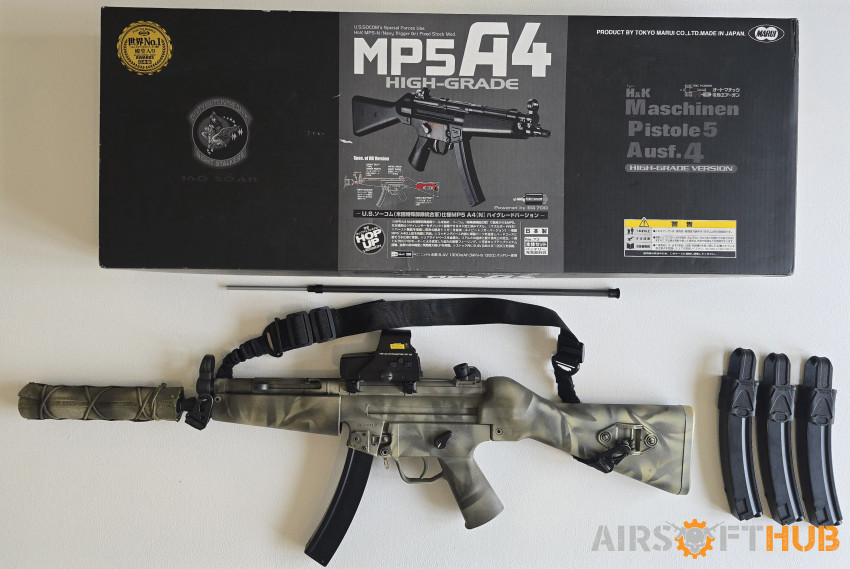 Tokyo Marui MP5 A4 High Grade - Used airsoft equipment