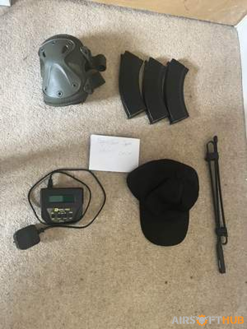 Random pieces of gear - Used airsoft equipment