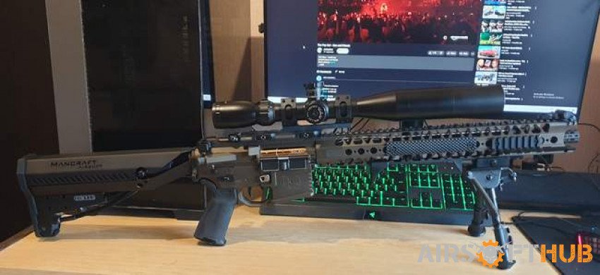 G&P SAI Tier 1 AR15 (HPA) DMR - Used airsoft equipment