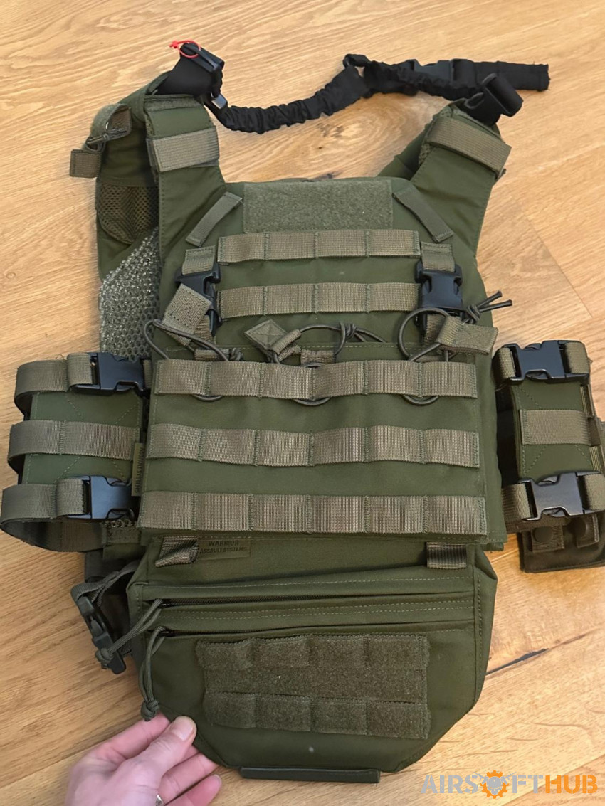 WAS Recon OD Plate Carrier - Used airsoft equipment