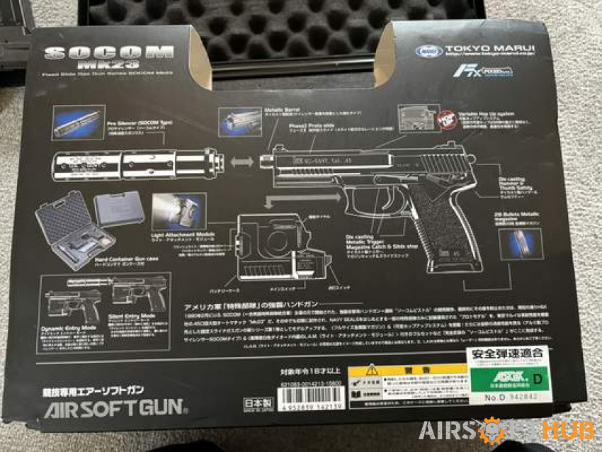 Tokyo Marui MK23 - Used airsoft equipment