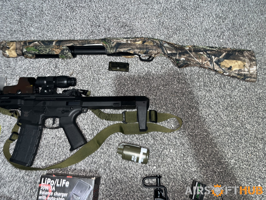 Dmr ,vz61 scoprian ,kit - Used airsoft equipment