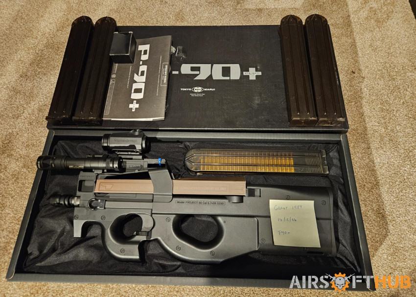 Tokyo marui p90 Plus edition. - Used airsoft equipment