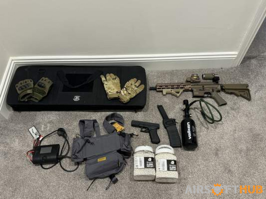 hk416 D hardly used AEG - Used airsoft equipment