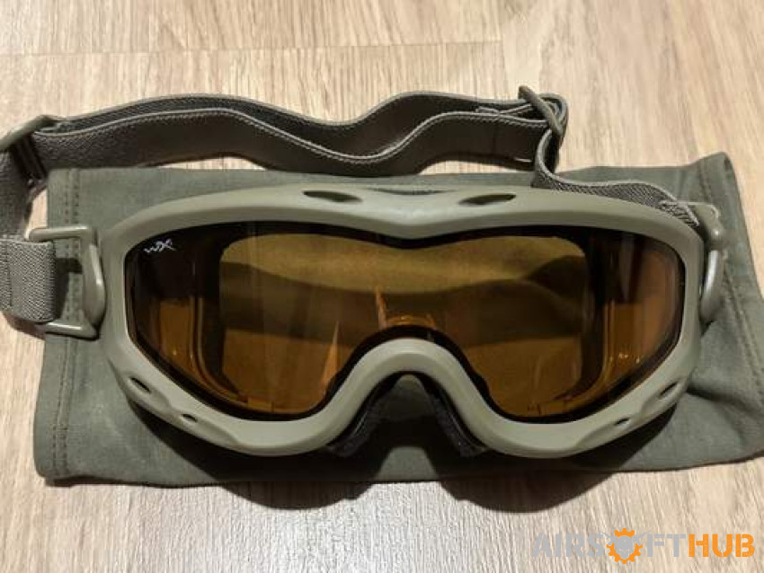 WIley X Spear Goggles Tan - Used airsoft equipment