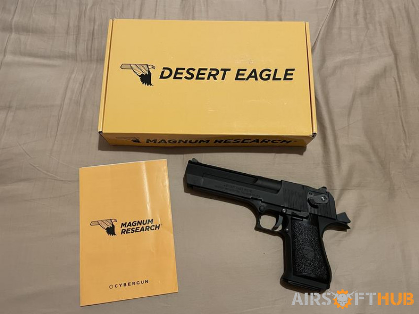 Cybergun metal desert eagle - Used airsoft equipment