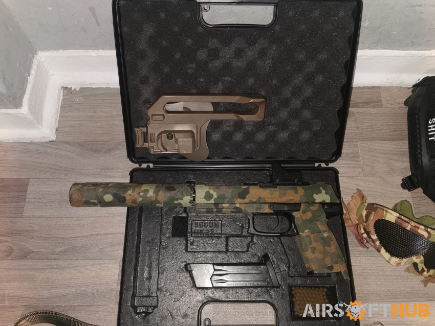 Scorion evo, tm mk23 and more - Used airsoft equipment