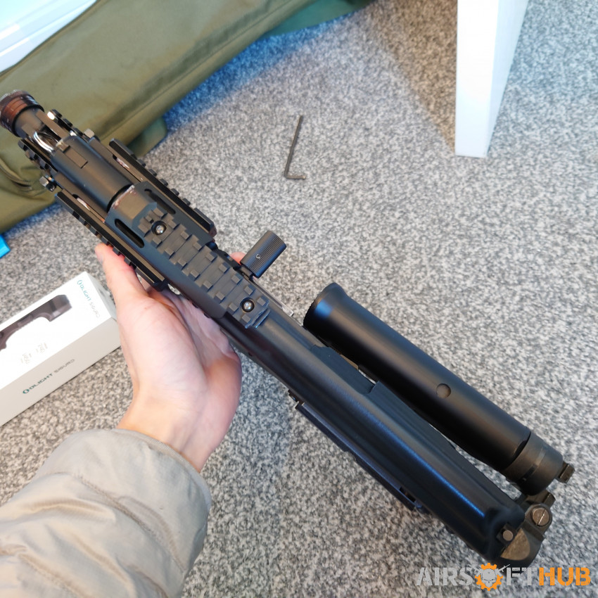 TM Saiga 12 SBS +flashlight - Used airsoft equipment