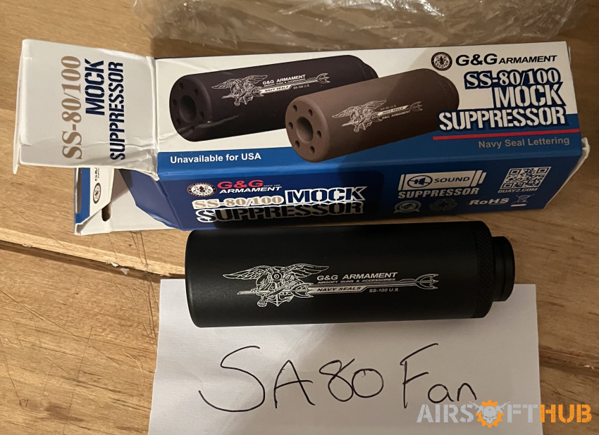 G&G SS-100 MOCK SUPPRESSOR - Used airsoft equipment