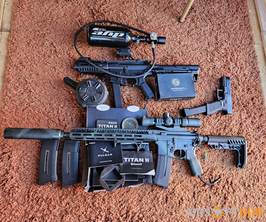 Wolverine titan gate pulsar hp - Used airsoft equipment