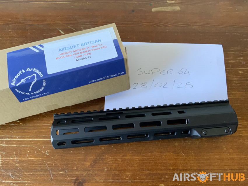 Airsoft Artisan URX Rail - Used airsoft equipment