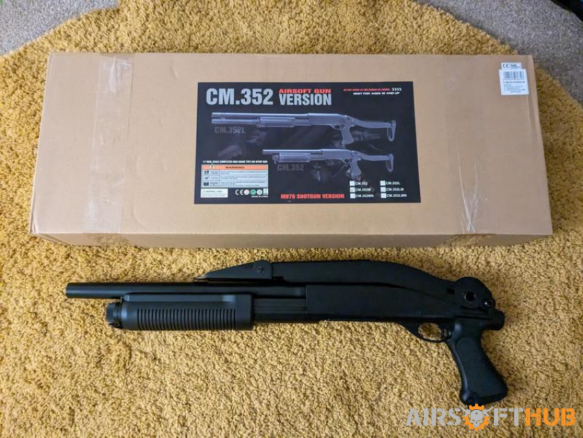 CYMA CM.352M Tri Shot Shotgun - Used airsoft equipment