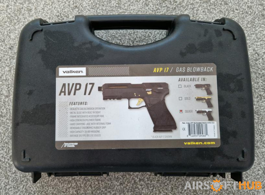 Valken AVP 17 handgun. - Used airsoft equipment