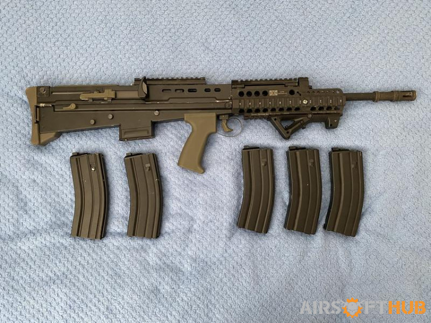 L85A2 GBBR w/ 5 Magazines - Used airsoft equipment