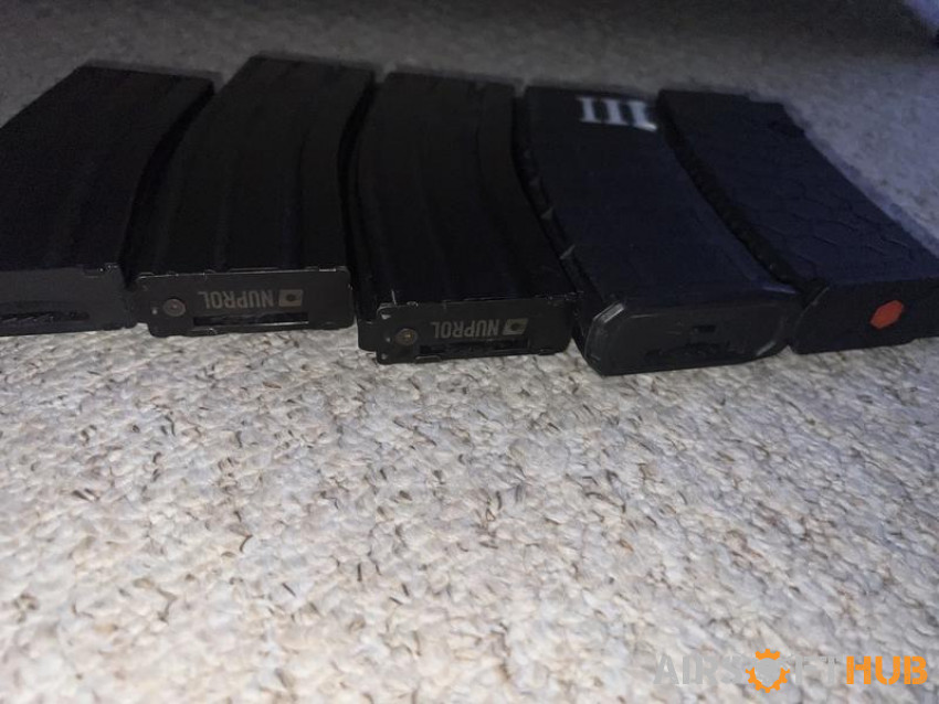 Mix of M4 mags - Used airsoft equipment