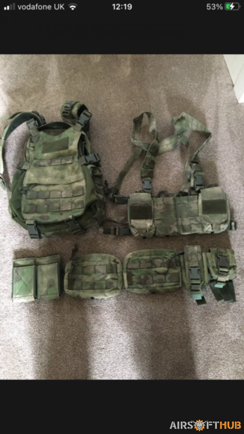 Military Kit multiple items - Used airsoft equipment