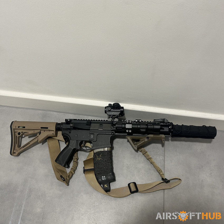 Upgraded G&G CM16 Raider 2.0 - Used airsoft equipment