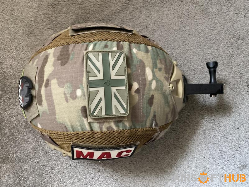 Onetigris helmet- no patches - Used airsoft equipment