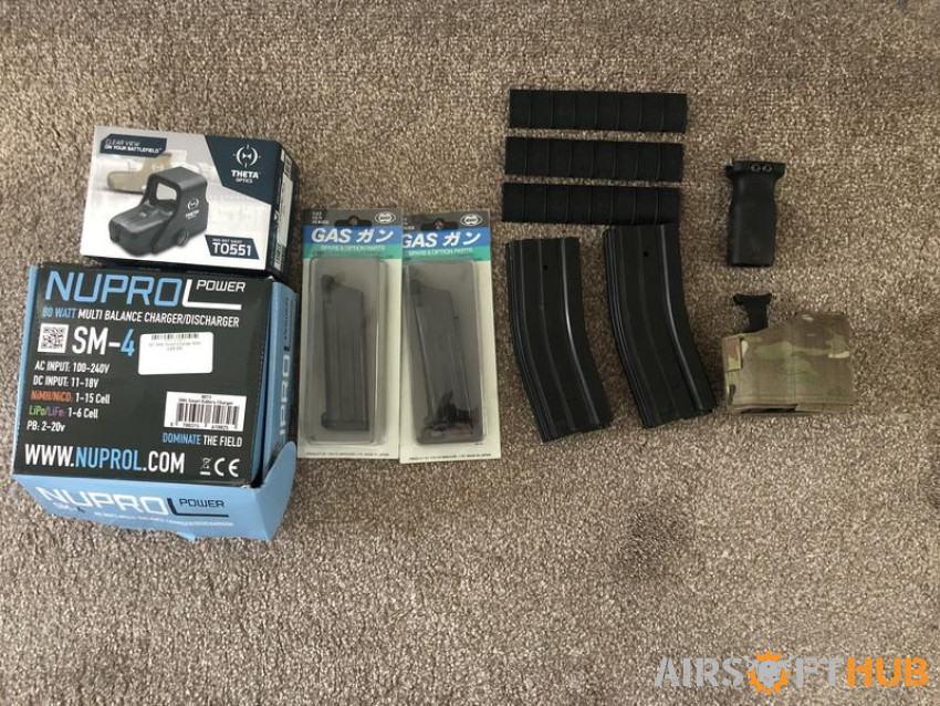 M4 Tokyo Marui NGRS + bits - Used airsoft equipment