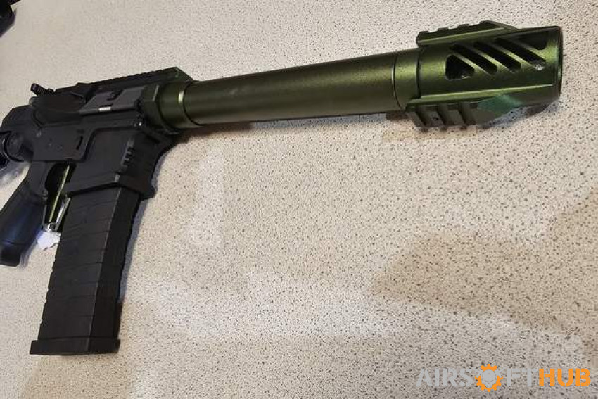 G&G SSG1 Speedsoft Gun Green - Used airsoft equipment