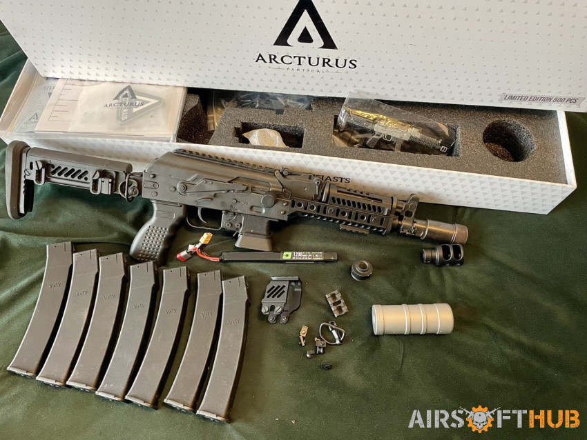 ARCTURUS PP-19-01 ZTAC CQB w/P - Used airsoft equipment