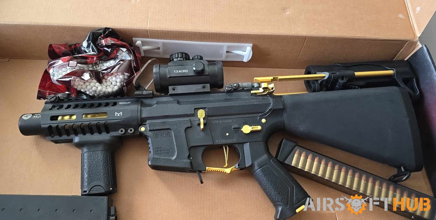 Arp9 gold Stealth edition - Used airsoft equipment