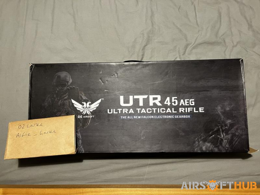 UTR 45: Open to Offers - Used airsoft equipment