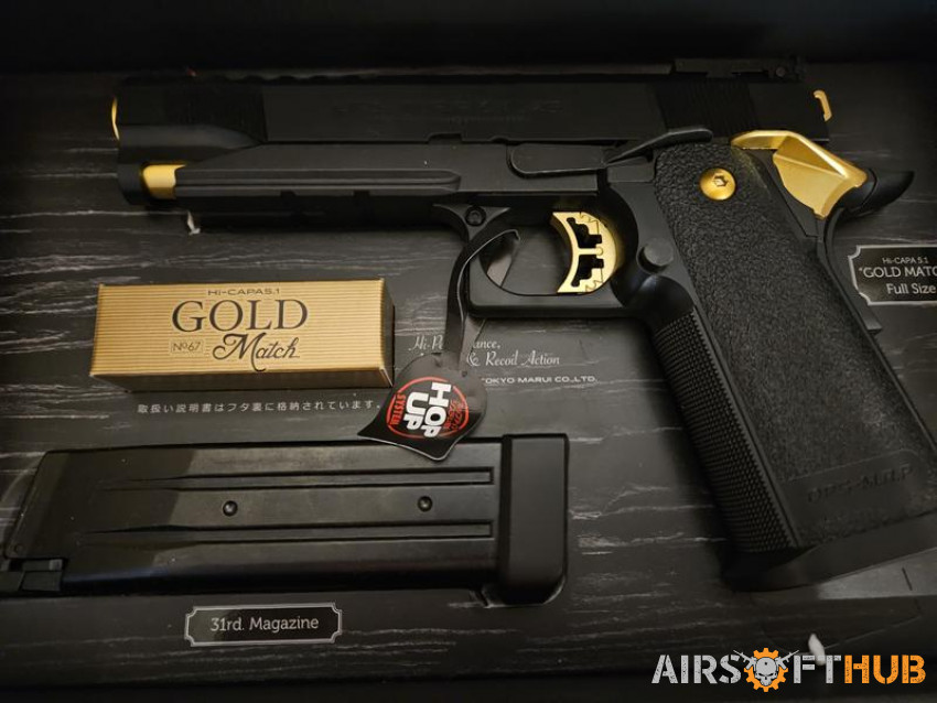 Tokyo Marui 5.1 Gold match - Used airsoft equipment