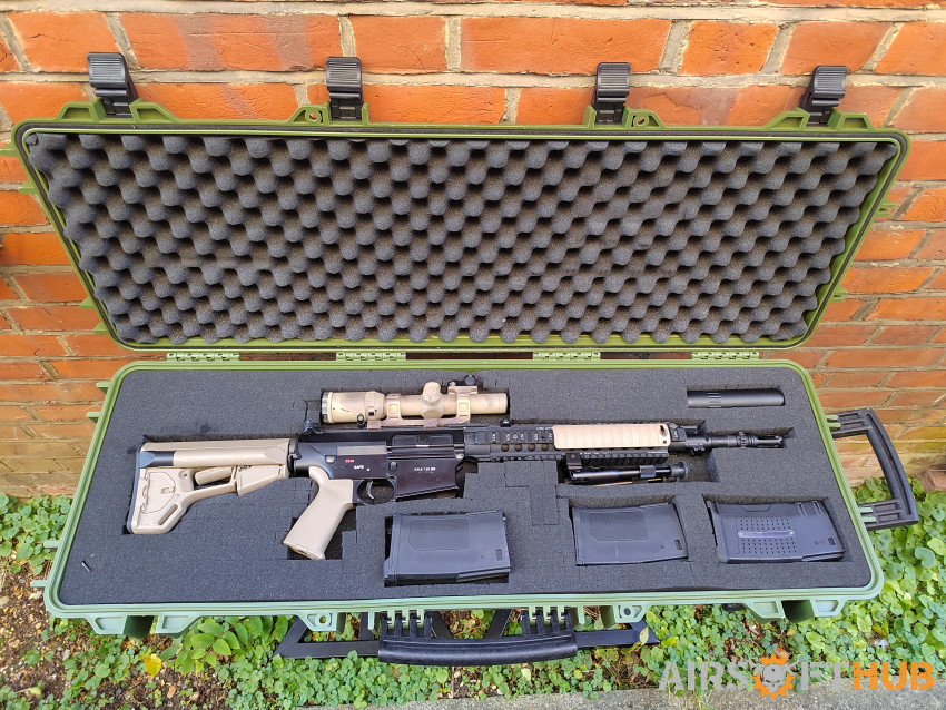 SR25 DMR G&G Knights Armament - Used airsoft equipment