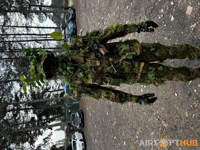 Greenzone bdu ghillie crafted - Used airsoft equipment