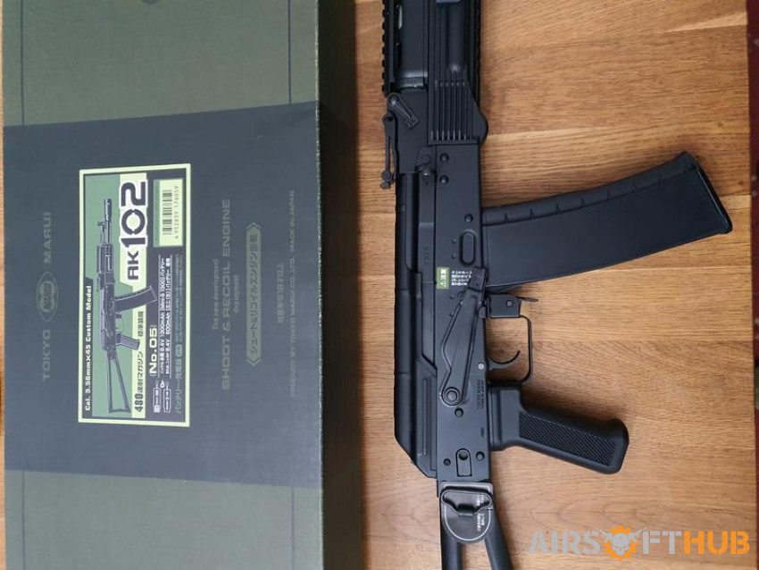 Tokyo Marui AK102 Recoil NGRS - Used airsoft equipment