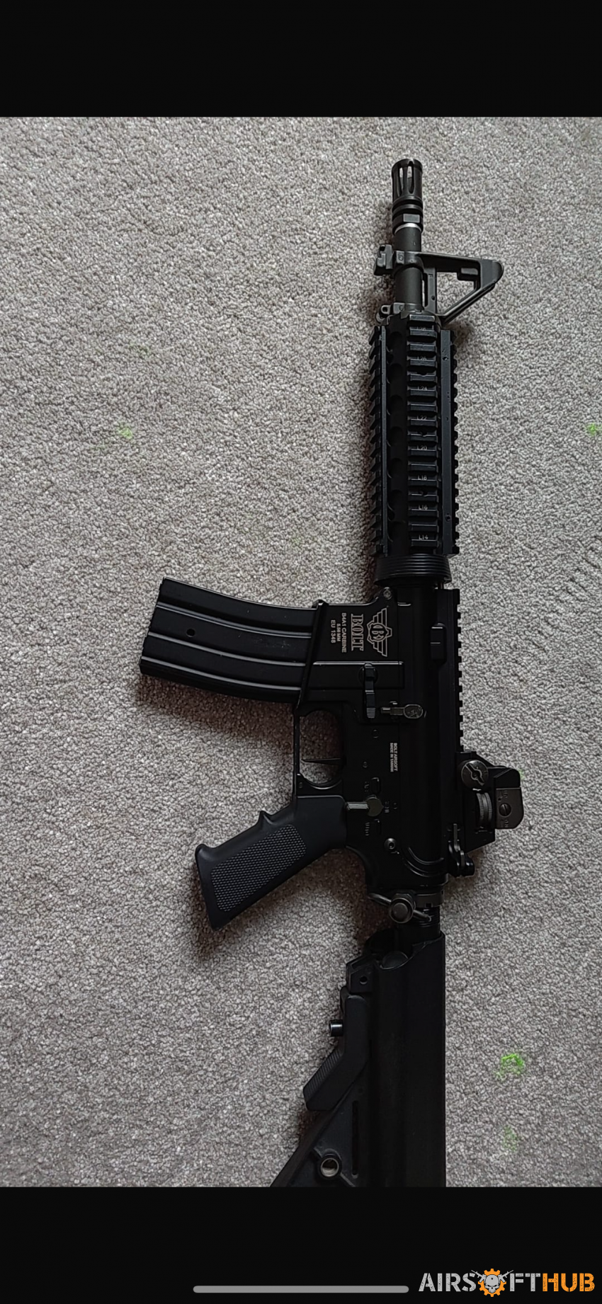 Upgraded BOLT M4 AEG BLOWBACK - Used airsoft equipment