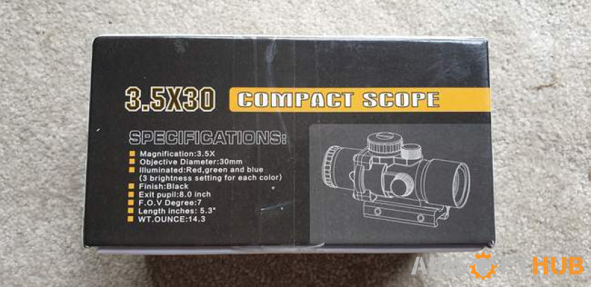 COMPACT 3.5X30 SCOPE - Used airsoft equipment