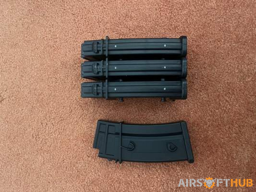 Airsoft Guns + Accessories - Used airsoft equipment