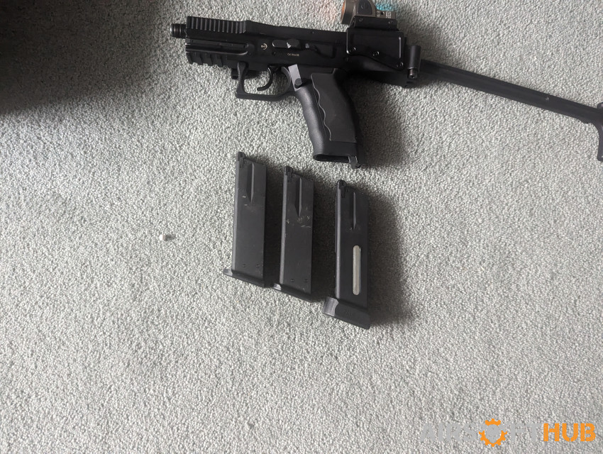 ASG USW with scope and mags - Used airsoft equipment