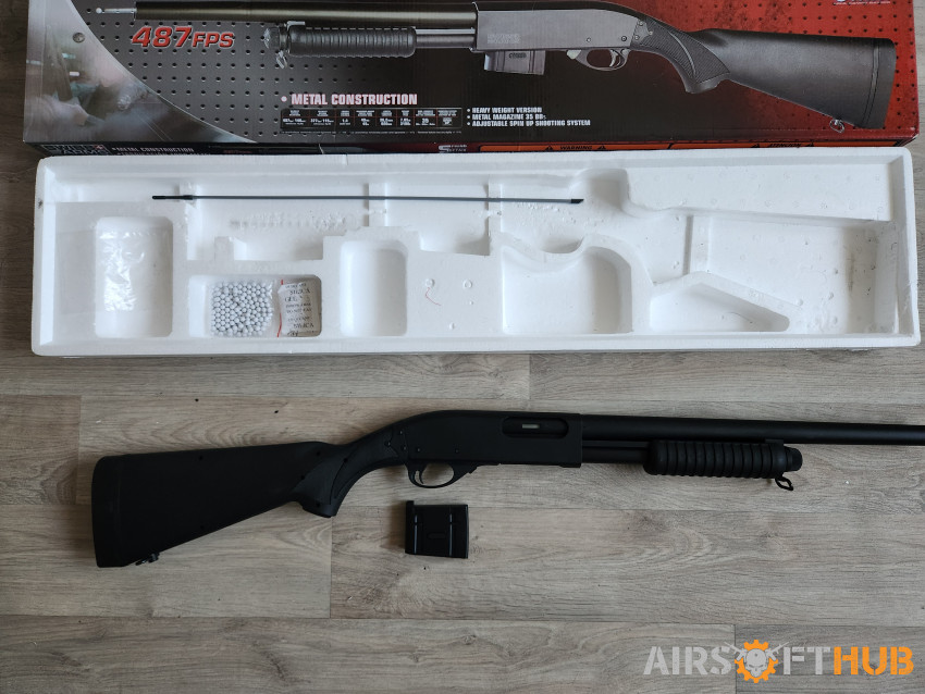 Swiss Arms M870 Metal - Used airsoft equipment