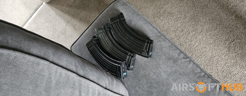 GHK AK V2 magazines - Used airsoft equipment