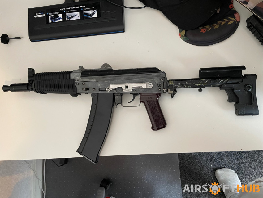 WE AK74UN GBBR w/ HPA & Mags - Used airsoft equipment