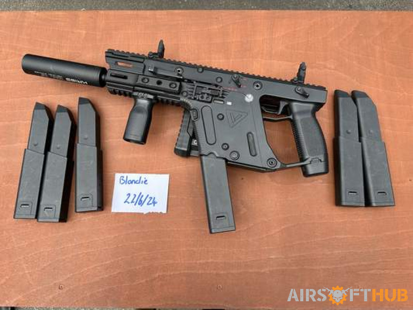 Krytac Kriss Vector Package - Used airsoft equipment