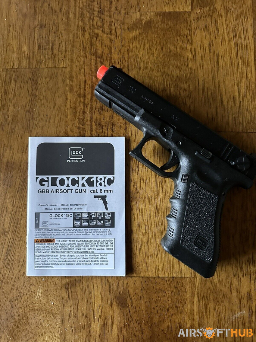 Glock G18C Gas Blowback - Used airsoft equipment