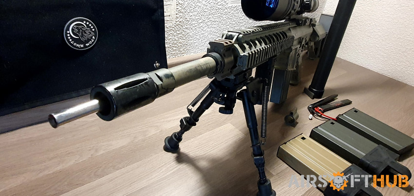 ares sr25/m110k - Used airsoft equipment