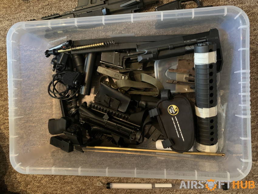 JOB LOT - inc ICS M4, FN2000 - Used airsoft equipment