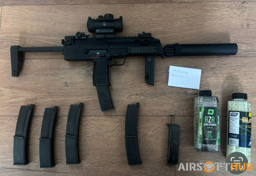 TOKYO MARIO MP7 GBB + 5 MAGS - Used airsoft equipment