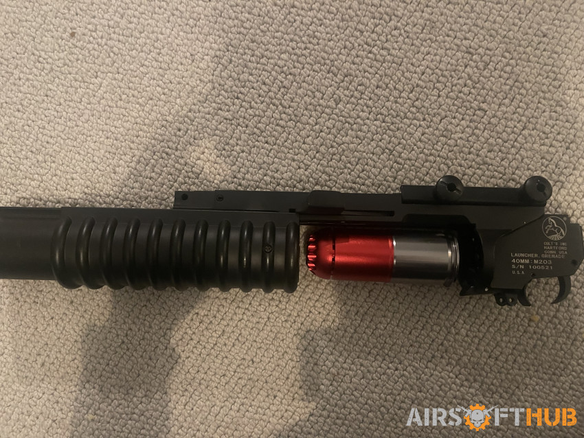 Under barrel Grenade launcher - Used airsoft equipment